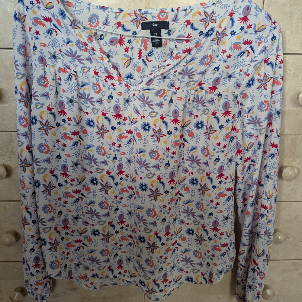 Gap Floral Print Women's Top